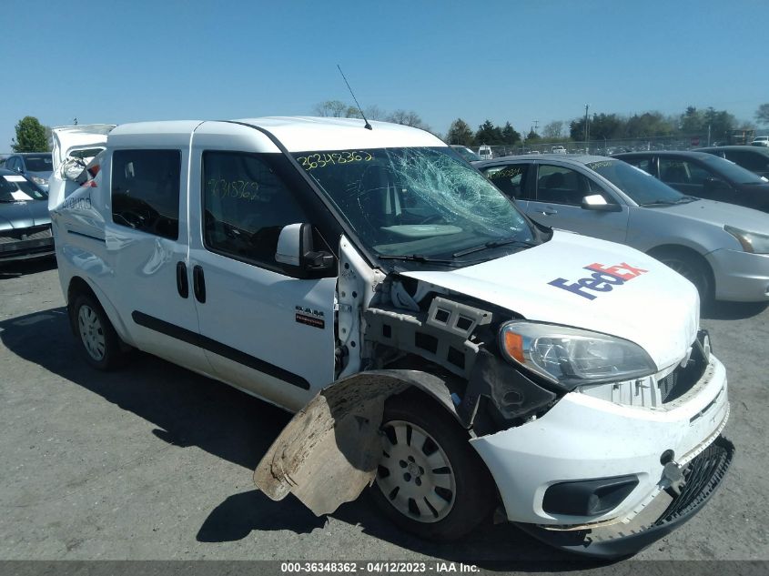 2017 RAM PROMASTER CITY CARGO VAN TRADESMAN SLT - ZFBERFBB4H6D45155