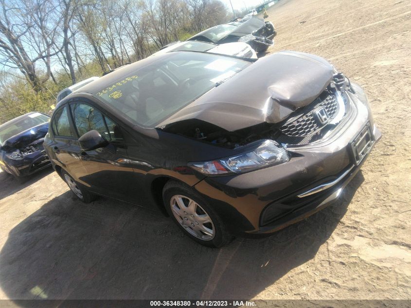 2013 HONDA CIVIC SDN LX - 2HGFB2F56DH509323