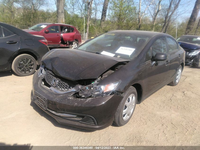 2013 HONDA CIVIC SDN LX - 2HGFB2F56DH509323
