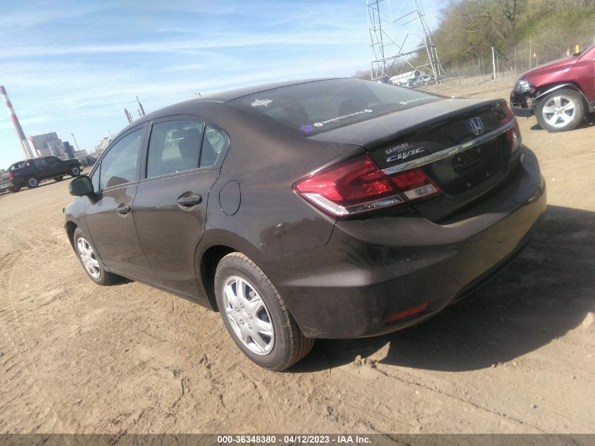 2013 HONDA CIVIC SDN LX - 2HGFB2F56DH509323