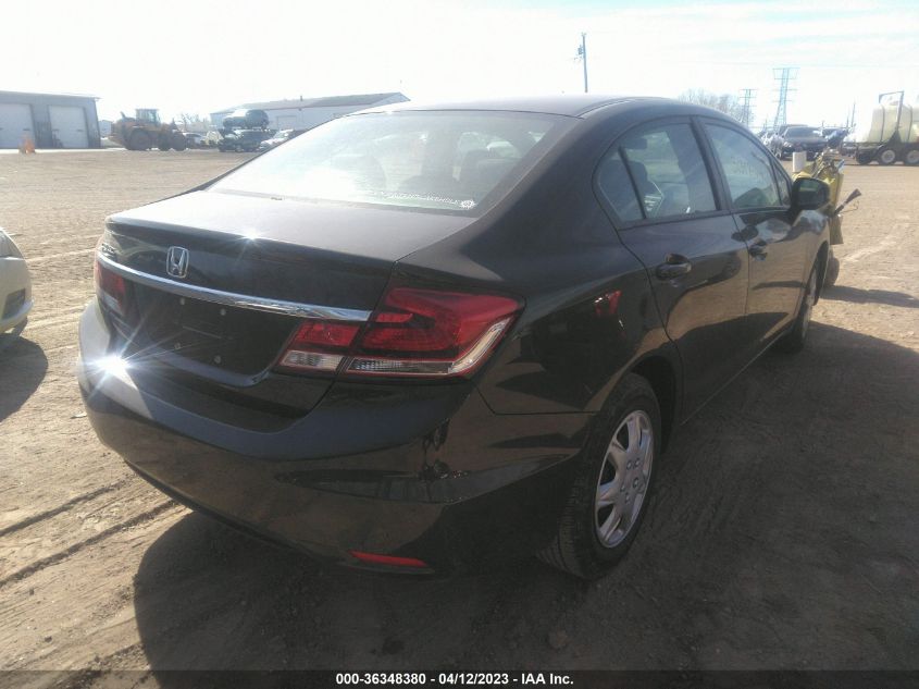 2013 HONDA CIVIC SDN LX - 2HGFB2F56DH509323