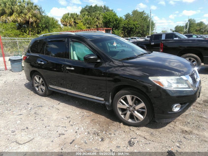 2015 NISSAN PATHFINDER PLATINUM - 5N1AR2MMXFC668264
