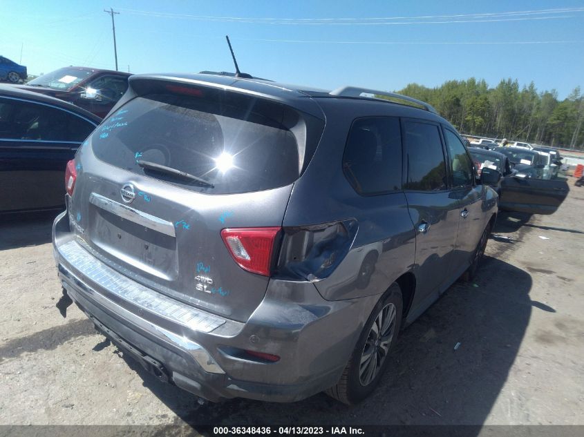 2017 NISSAN PATHFINDER SL - 5N1DR2MM3HC912367