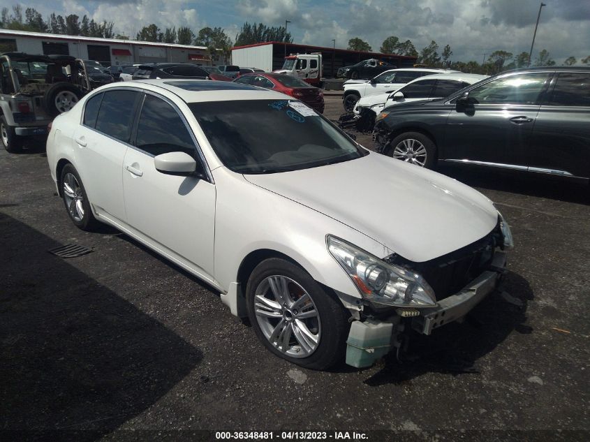 2013 INFINITI G37 SEDAN JOURNEY - JN1CV6AP3DM726336