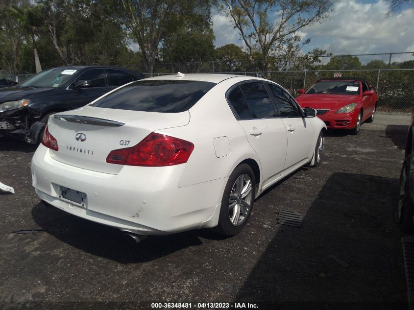 2013 INFINITI G37 SEDAN JOURNEY - JN1CV6AP3DM726336