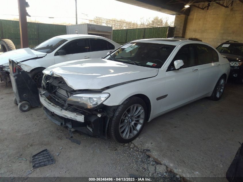 2013 BMW 7 SERIES 750LI XDRIVE - WBAYF8C55DDE59188