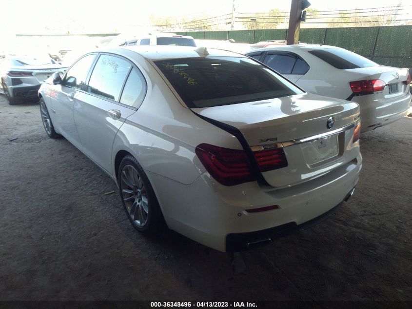 2013 BMW 7 SERIES 750LI XDRIVE - WBAYF8C55DDE59188