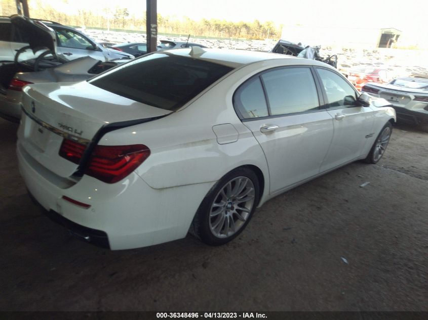 2013 BMW 7 SERIES 750LI XDRIVE - WBAYF8C55DDE59188