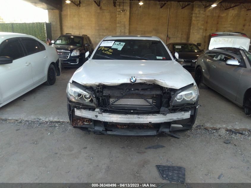 2013 BMW 7 SERIES 750LI XDRIVE - WBAYF8C55DDE59188