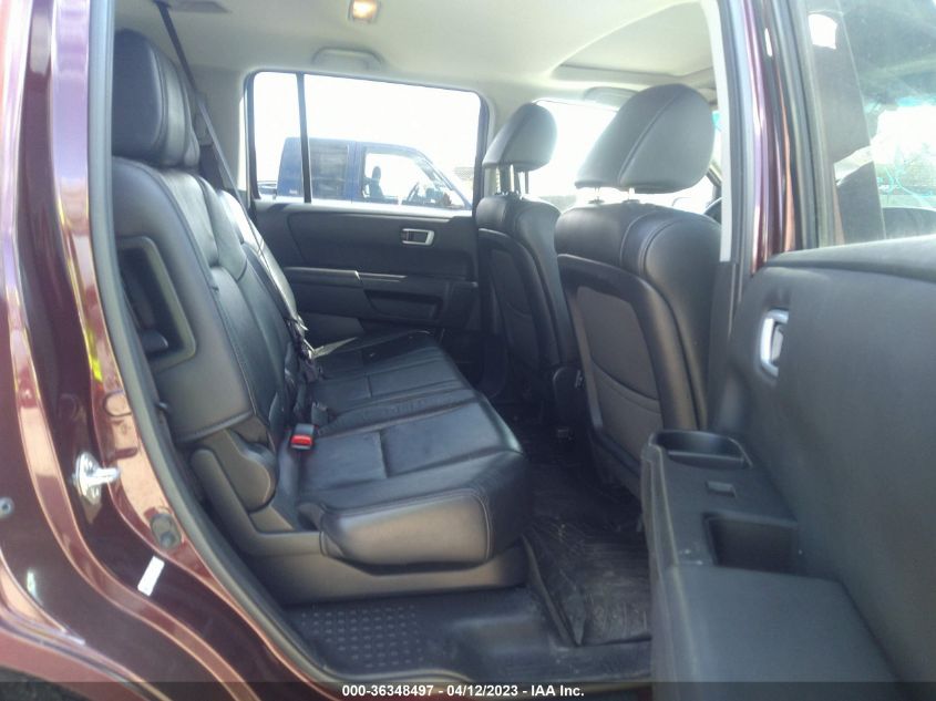 2013 HONDA PILOT EX-L - 5FNYF4H54DB065661
