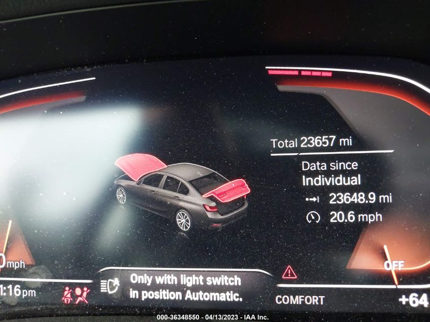 2021 BMW 3 SERIES 330I - 3MW5R1J0XM8B73100