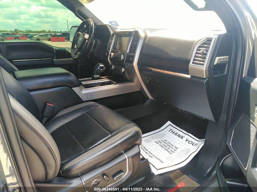 2015 FORD F-150 PLATINUM - 1FTEW1EGXFFA87332