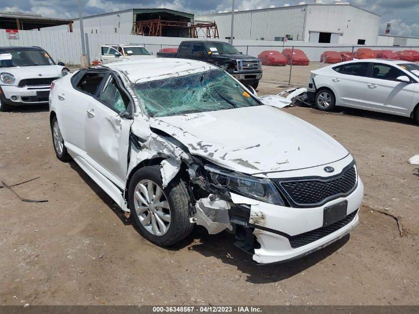 2015 KIA OPTIMA EX - 5XXGN4A76FG494679