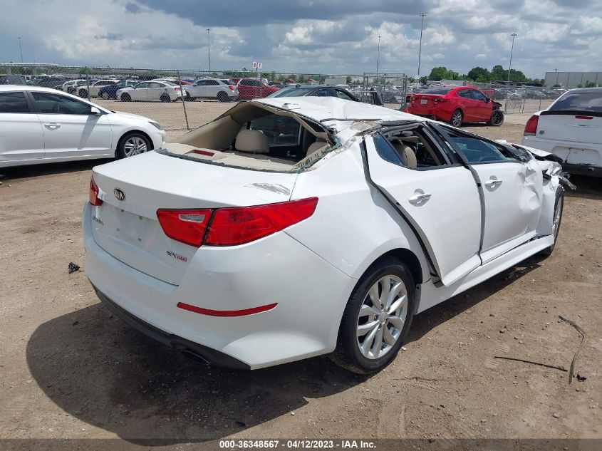 2015 KIA OPTIMA EX - 5XXGN4A76FG494679