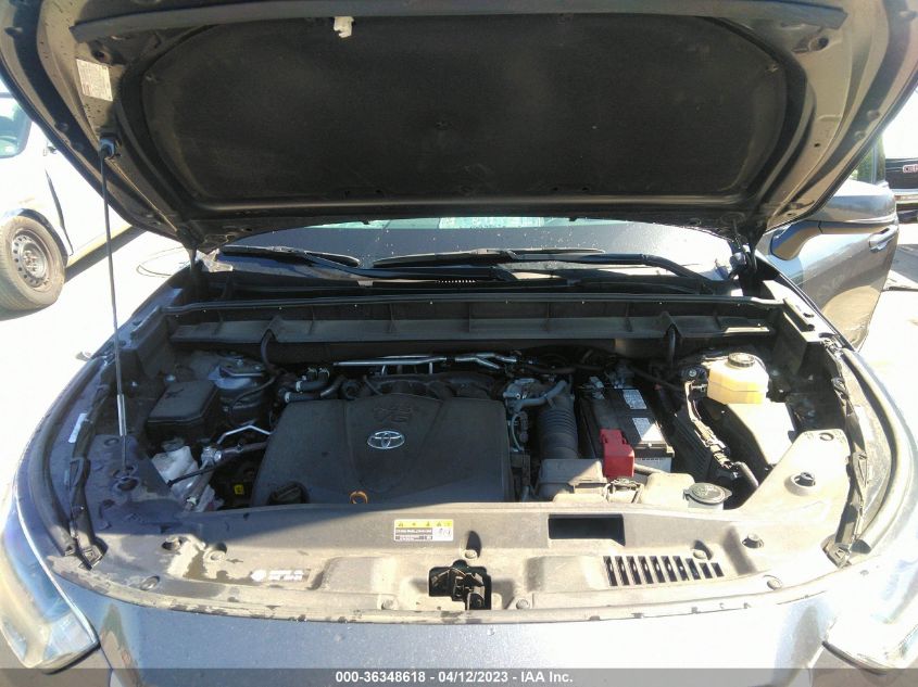 2022 TOYOTA HIGHLANDER XLE - 5TDGZRBH9NS179137