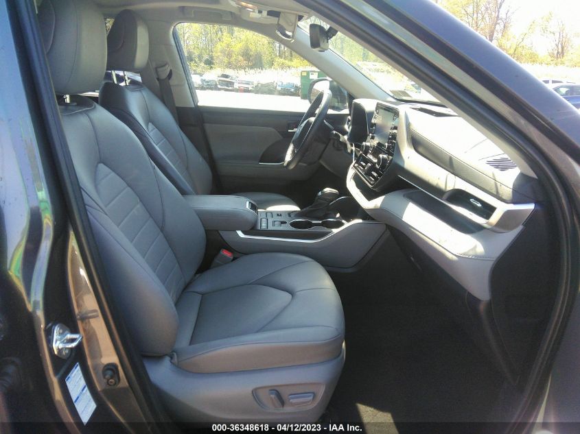 2022 TOYOTA HIGHLANDER XLE - 5TDGZRBH9NS179137