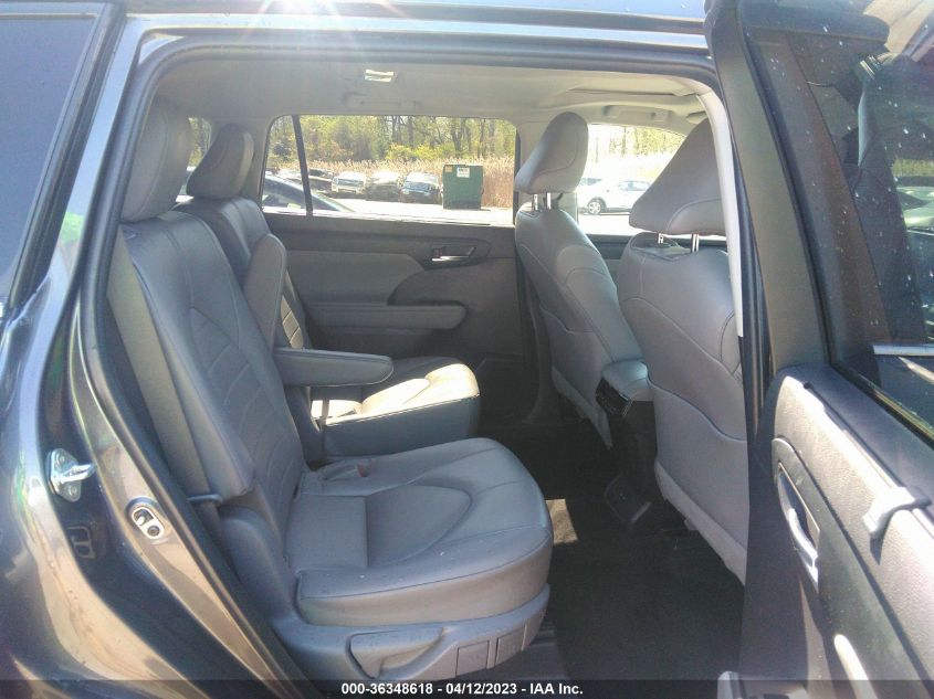 2022 TOYOTA HIGHLANDER XLE - 5TDGZRBH9NS179137