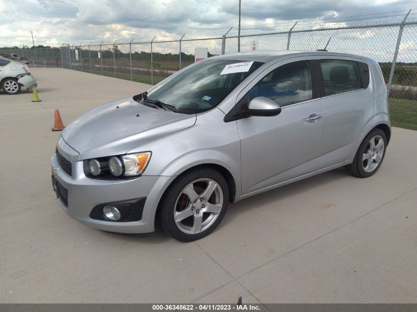 2015 CHEVROLET SONIC LTZ - 1G1JE6SB3F4100403