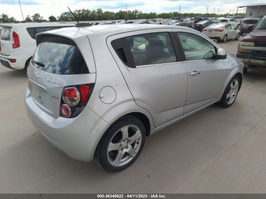 2015 CHEVROLET SONIC LTZ - 1G1JE6SB3F4100403