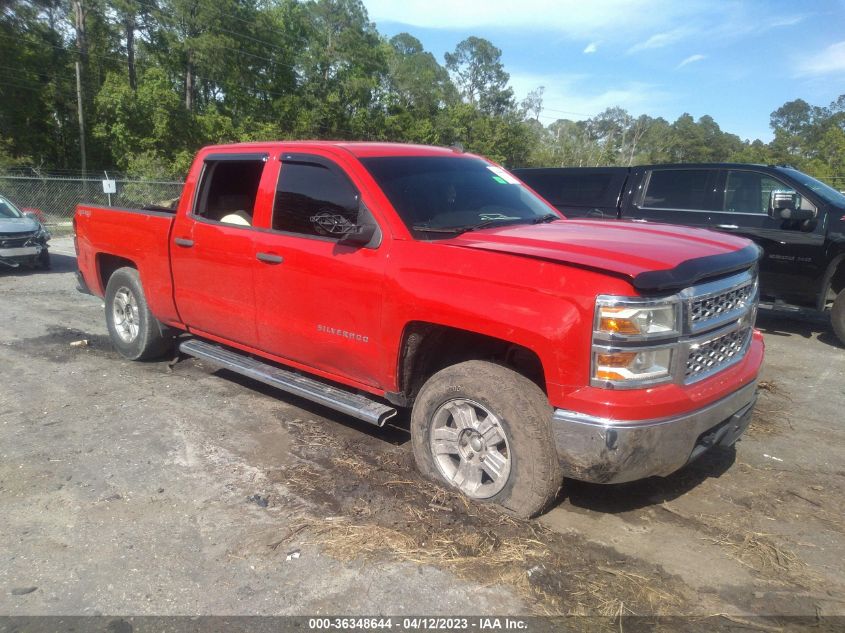 2014 CHEVROLET SILVERADO 1500 LT - 3GCUKREH0EG261100
