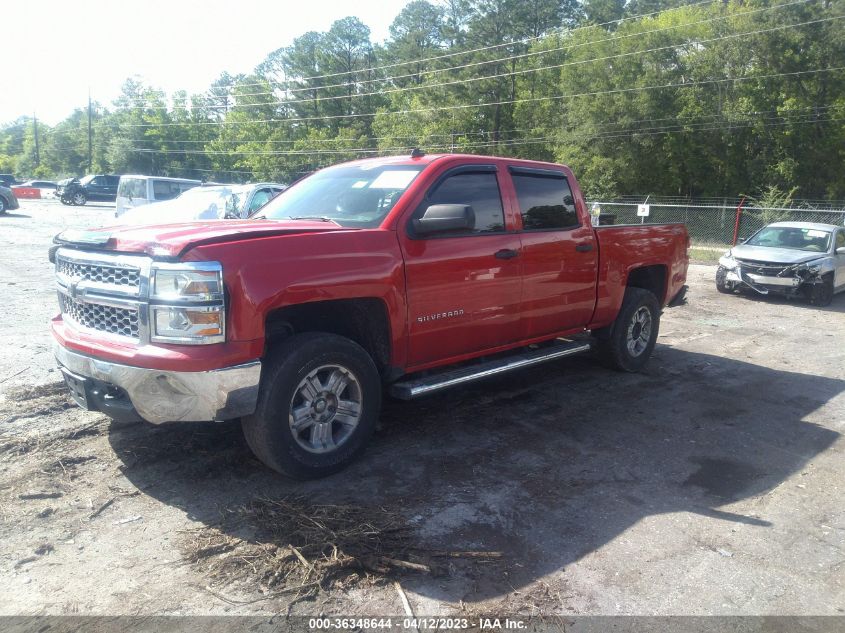 2014 CHEVROLET SILVERADO 1500 LT - 3GCUKREH0EG261100