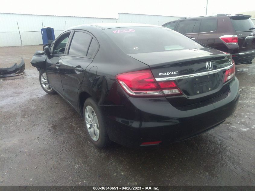 2014 HONDA CIVIC SEDAN LX - 19XFB2F52EE069726