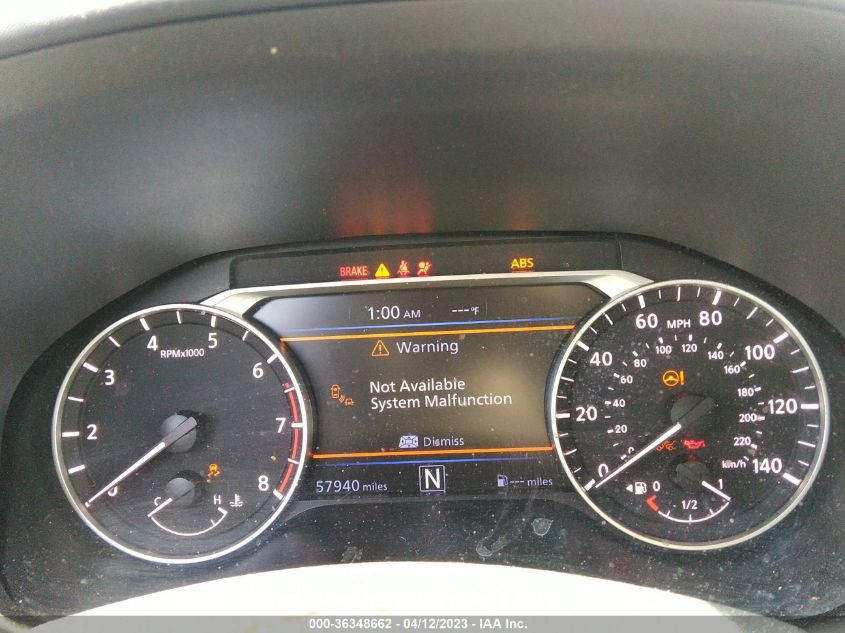 2019 NISSAN ALTIMA 2.5 SR - 1N4BL4CV9KC170184
