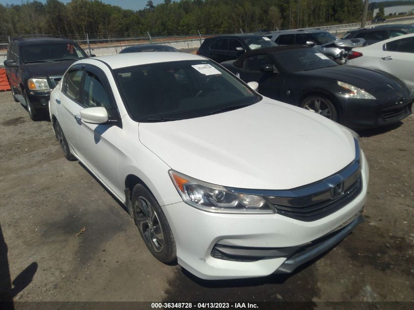 2016 HONDA ACCORD SEDAN LX - 1HGCR2F32GA093142