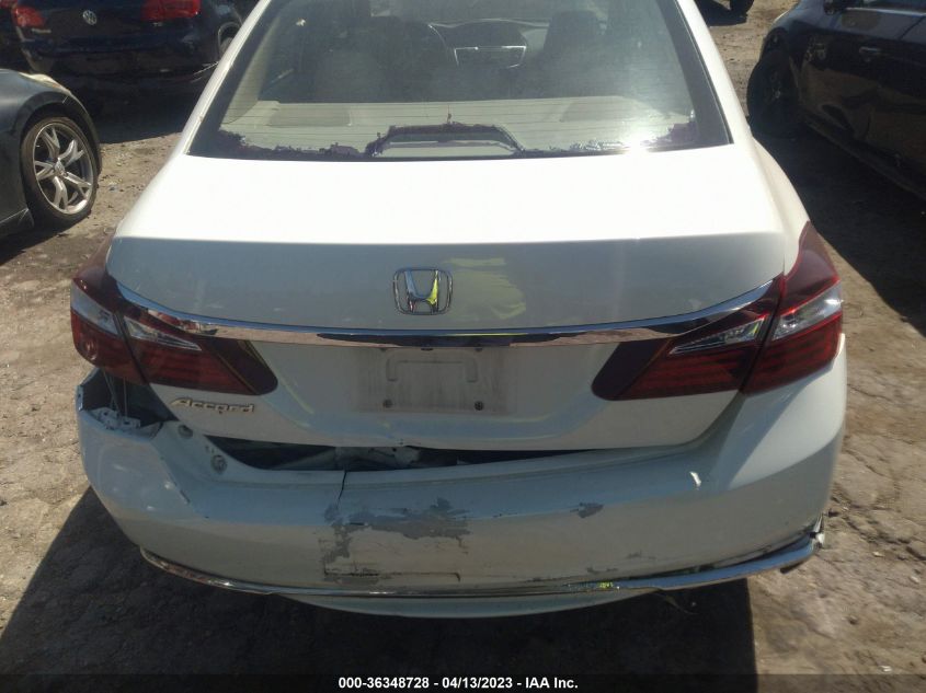 2016 HONDA ACCORD SEDAN LX - 1HGCR2F32GA093142