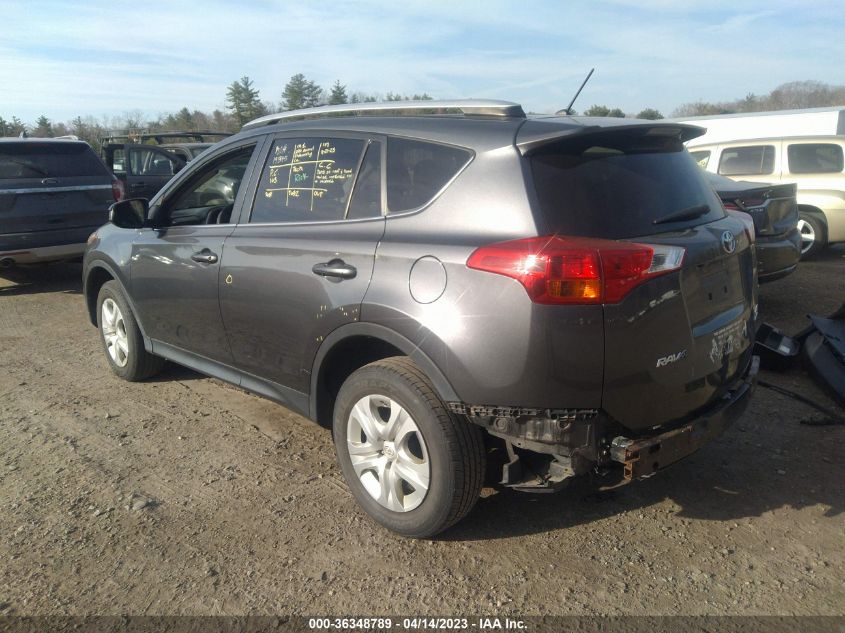 2015 TOYOTA RAV4 LE - JTMBFREV4FD144412