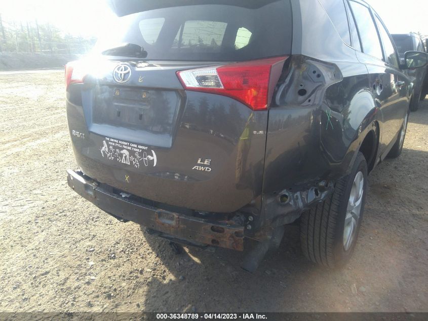2015 TOYOTA RAV4 LE - JTMBFREV4FD144412