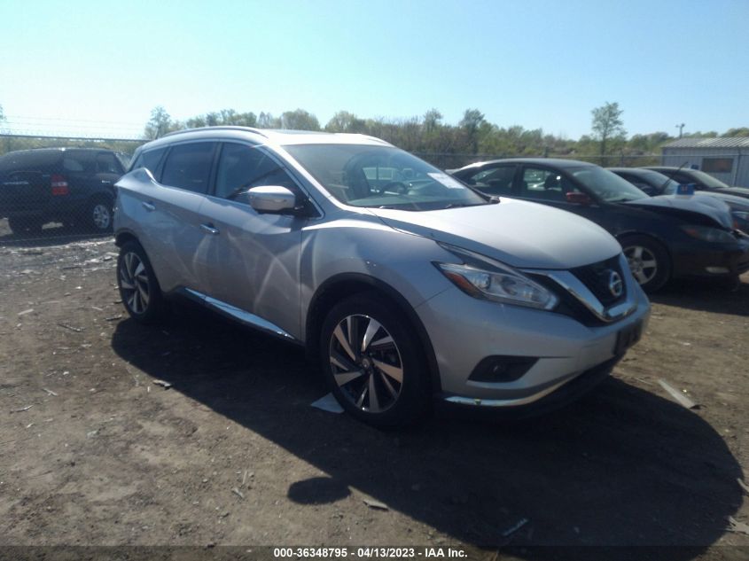 2015 NISSAN MURANO PLATINUM - 5N1AZ2MHXFN230271