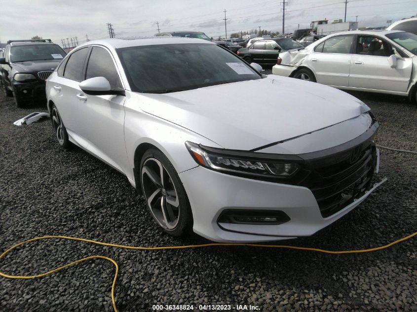 2018 HONDA ACCORD SEDAN SPORT 2.0T - 1HGCV2F30JA027689