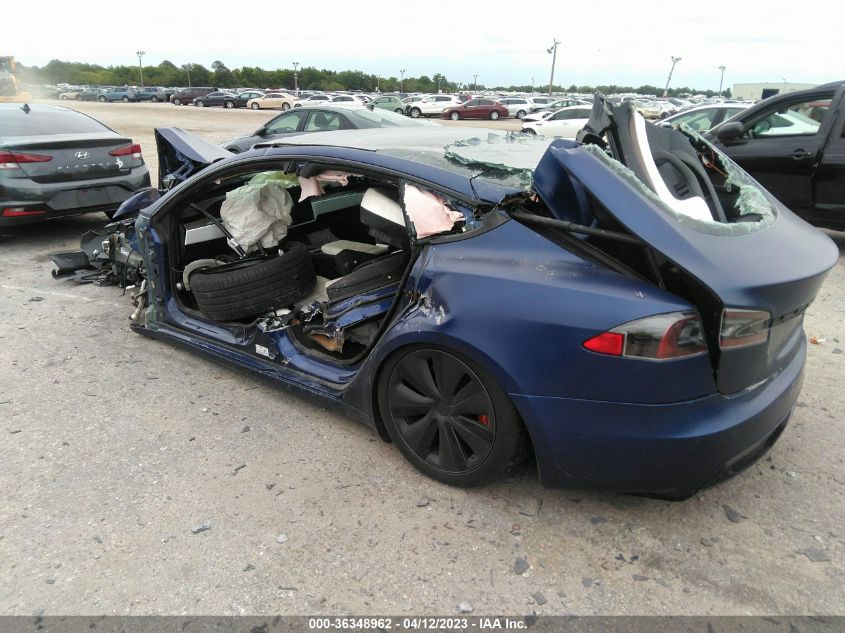 2022 TESLA MODEL S - 5YJSA1E59NF468673