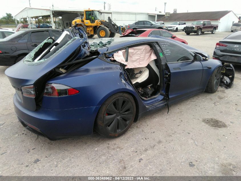 2022 TESLA MODEL S - 5YJSA1E59NF468673