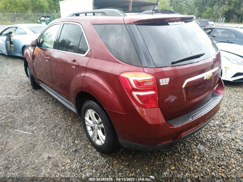 2016 CHEVROLET EQUINOX LT - 2GNALCEK6G6211624