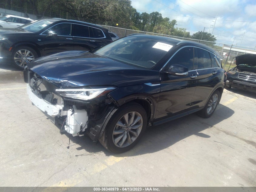VIN 3PCAJ5BAXMF118620 2021 INFINITI QX50 LUXE