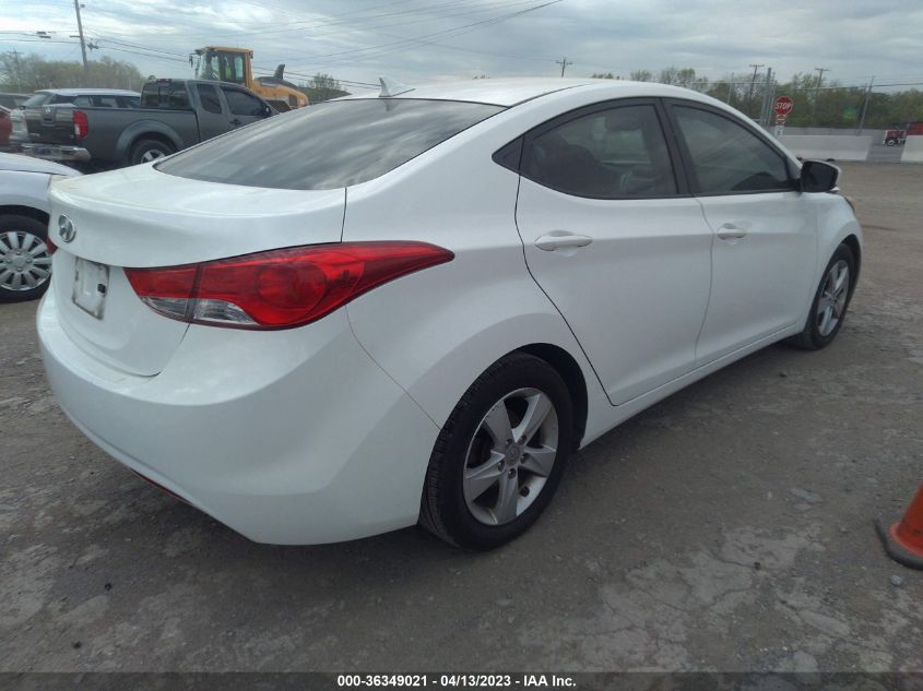 2013 HYUNDAI ELANTRA GLS - 5NPDH4AE3DH343227