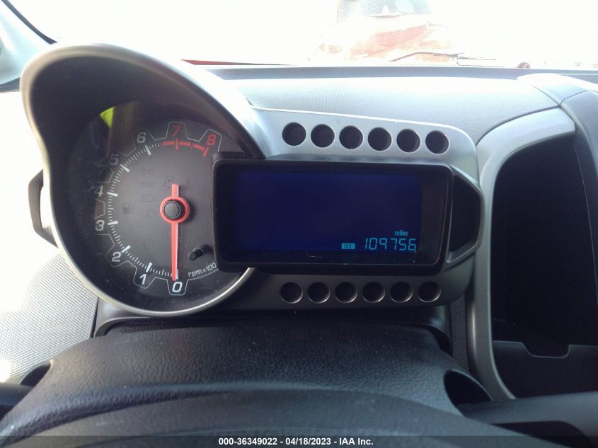 2016 CHEVROLET SONIC LT - 1G1JC6SHXG4105089