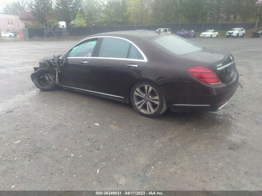 2018 MERCEDES-BENZ S-CLASS S 560 - WDDUG8GB3JA365437