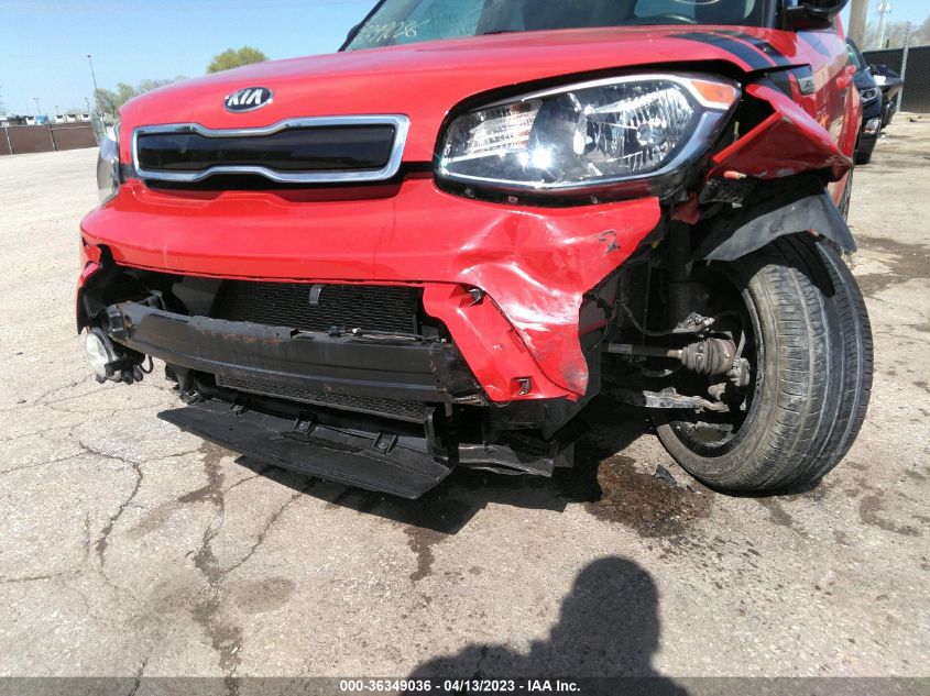2016 KIA SOUL + - KNDJP3A52G7293610