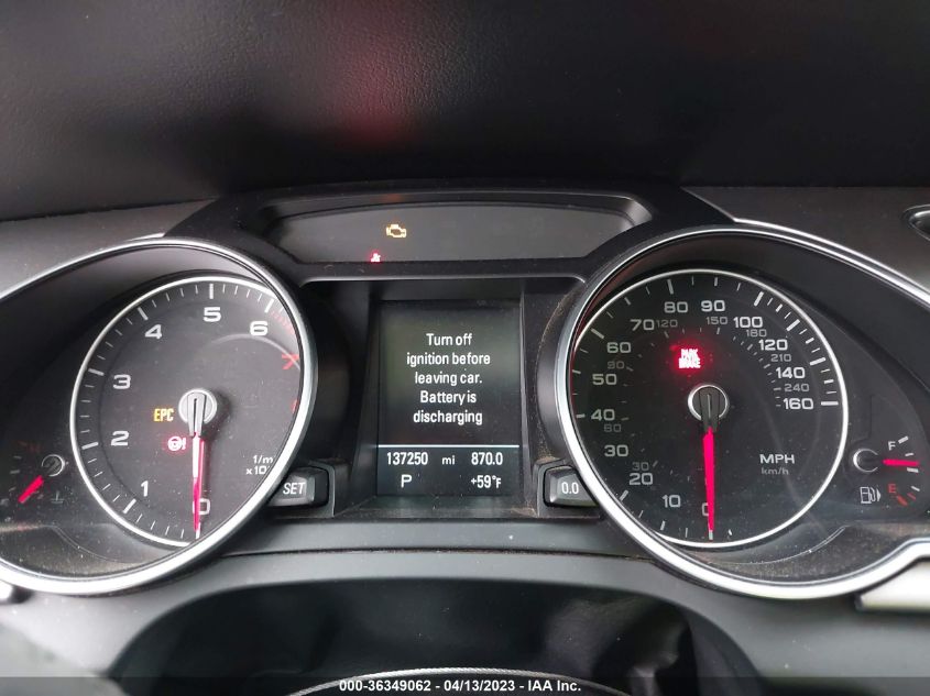 2014 AUDI A5 PREMIUM PLUS - WAULFAFR4EA062300