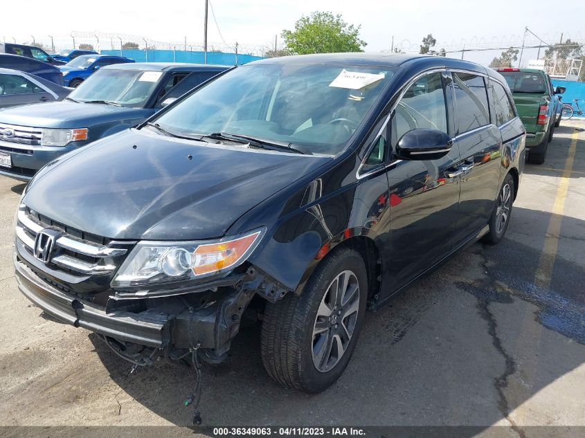 2016 HONDA ODYSSEY TOURING - 5FNRL5H90GB099803
