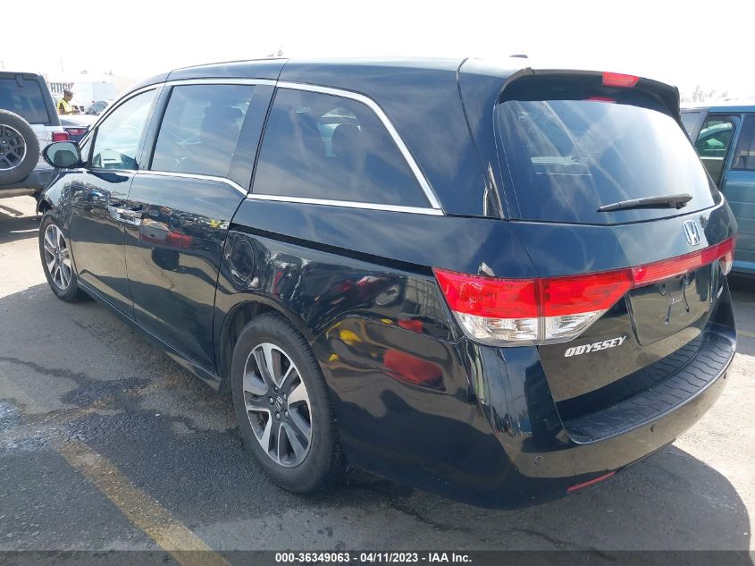 2016 HONDA ODYSSEY TOURING - 5FNRL5H90GB099803