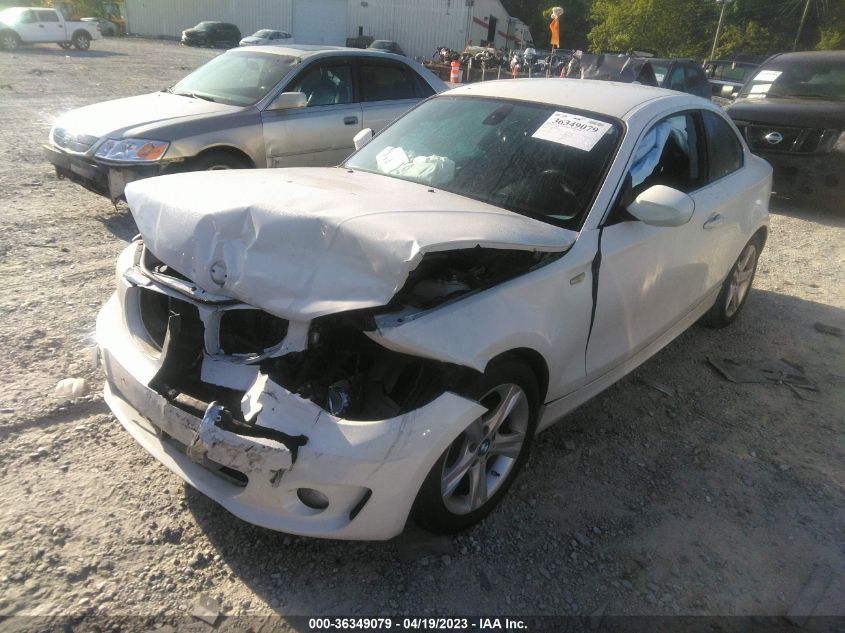 2013 BMW 1 SERIES 128I WBAUP9C58DVS95637
