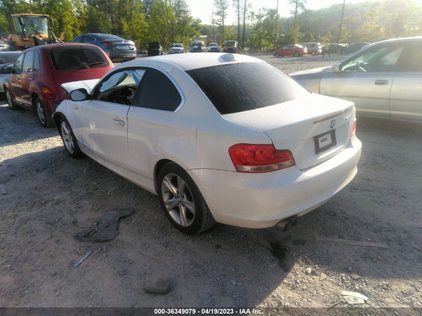 2013 BMW 1 SERIES 128I WBAUP9C58DVS95637