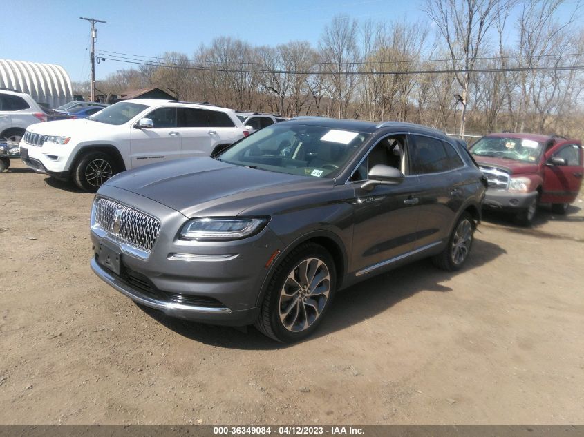 2021 LINCOLN NAUTILUS RESERVE - 2LMPJ8K98MBL14649