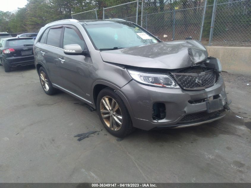 2014 KIA SORENTO SX LIMITED - 5XYKWDA75EG511926