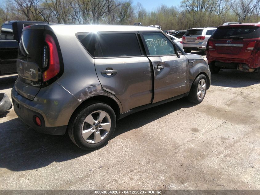 2017 KIA SOUL BASE - KNDJN2A29H7422286