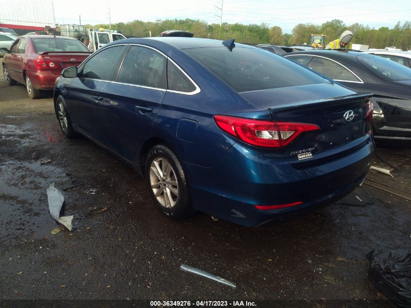 2016 HYUNDAI SONATA 2.4L SE - 5NPE24AF5GH264113